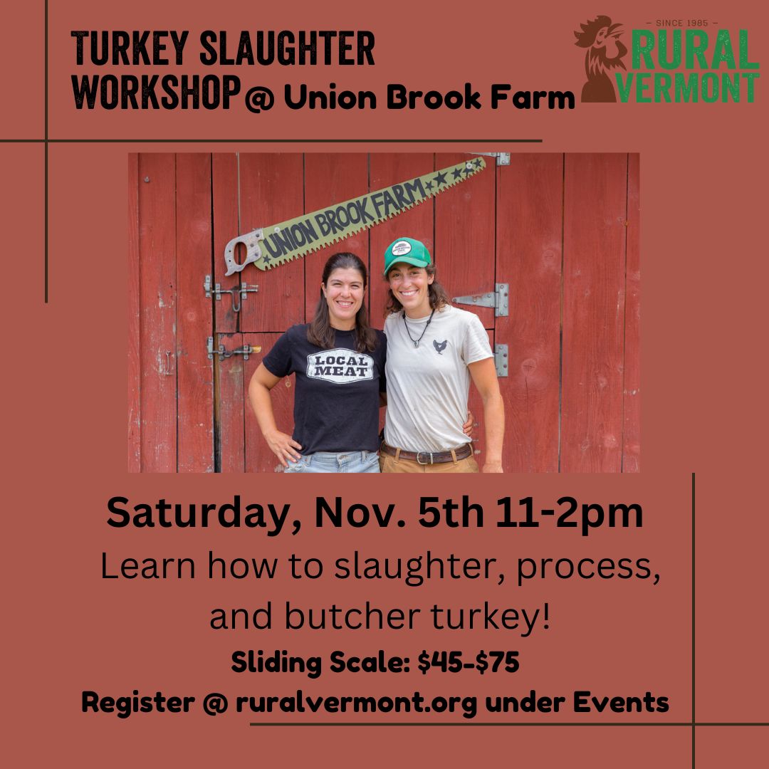 Turkey Slaughter and Processing Workshop | NOFA Vermont