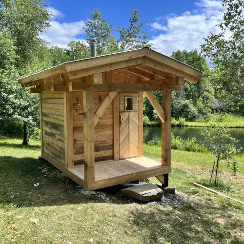 Timber sauna
