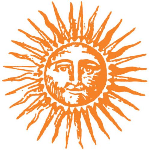 smiling sun logo for middlebury natural foods coop