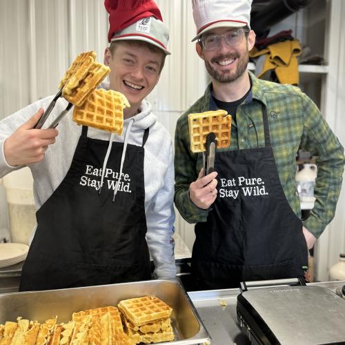 Free Waffles for Maple Open House Weekend at Baird Farm! 