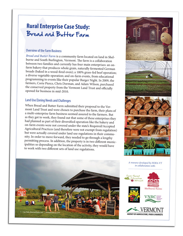 Rural Enterprise Case Study: Bread & Butter Farm